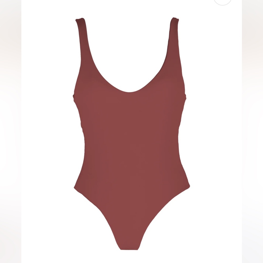 BNWT mai bonita bodysuit in color marsala